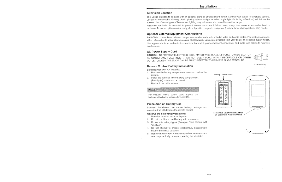 Hitachi 27CX29B manual 