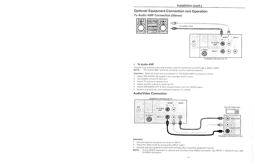 Hitachi 27CX29B manual 