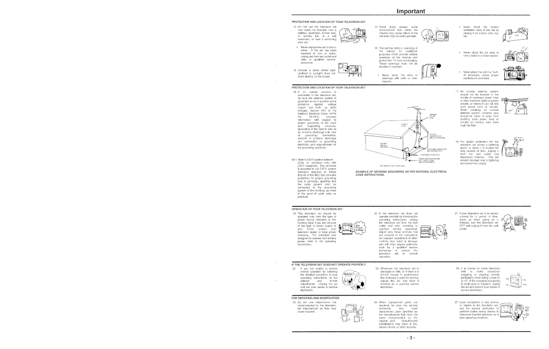 Hitachi 27FX49B manual 