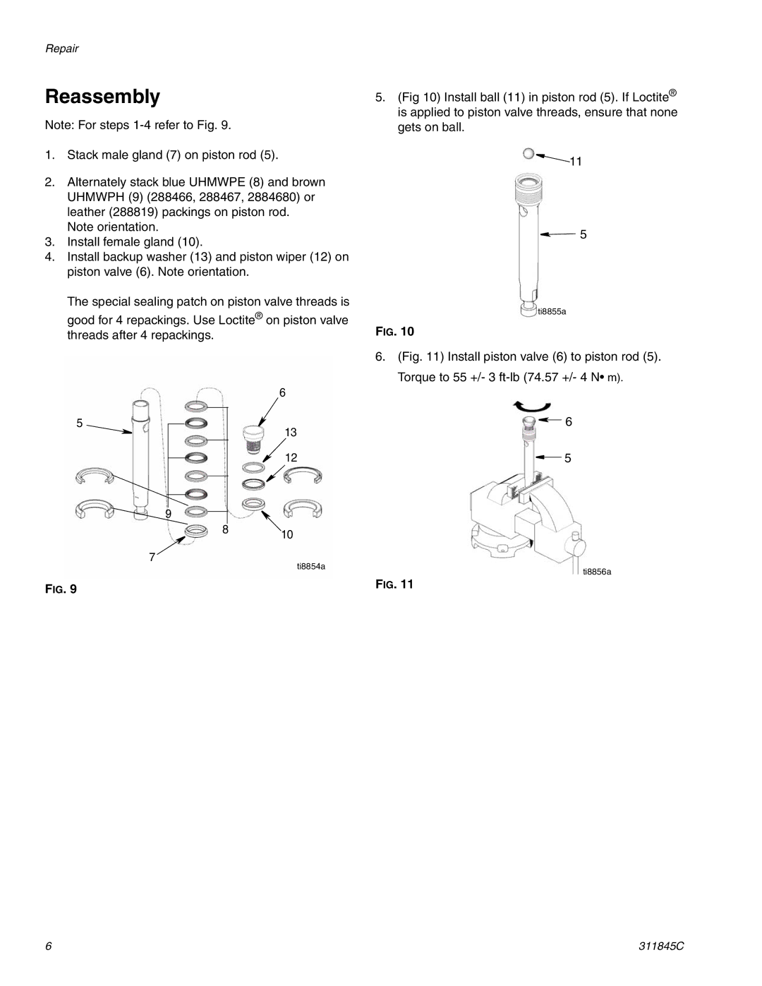 Hitachi 288466 important safety instructions Reassembly 