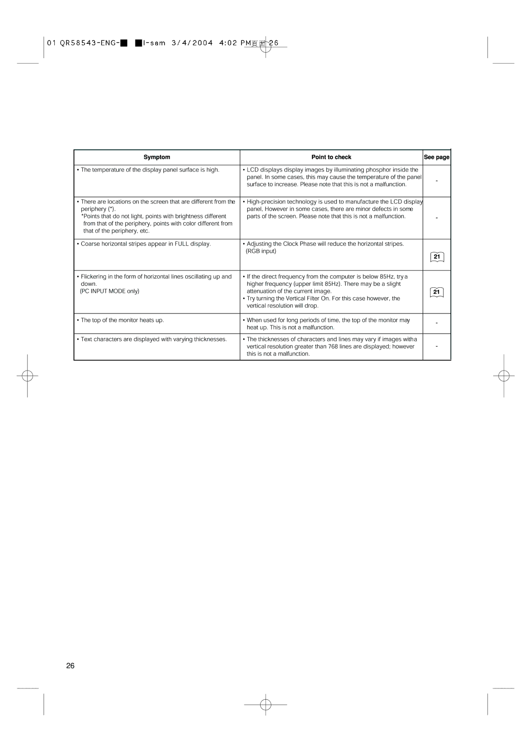 Hitachi 28LD5000TA user manual 