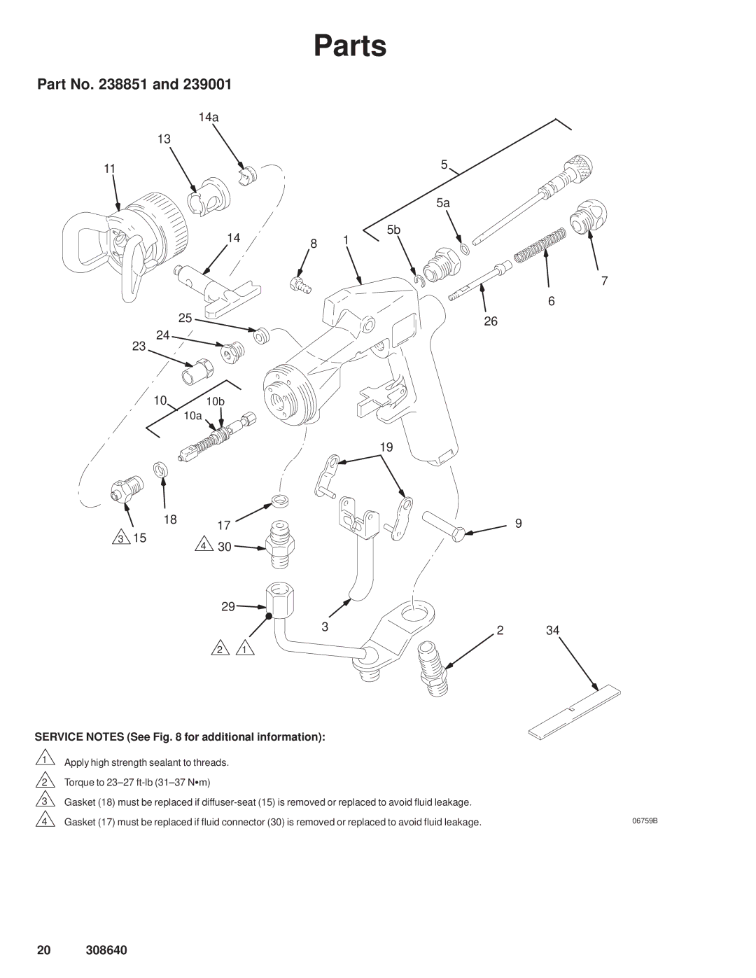 Hitachi 308640 manual 14a 