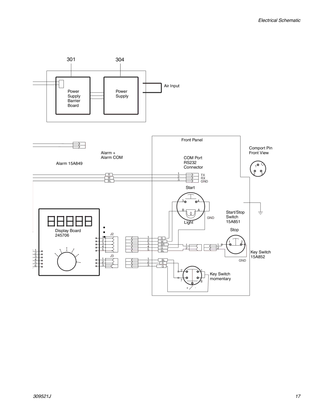 Hitachi 309521J important safety instructions 301304 