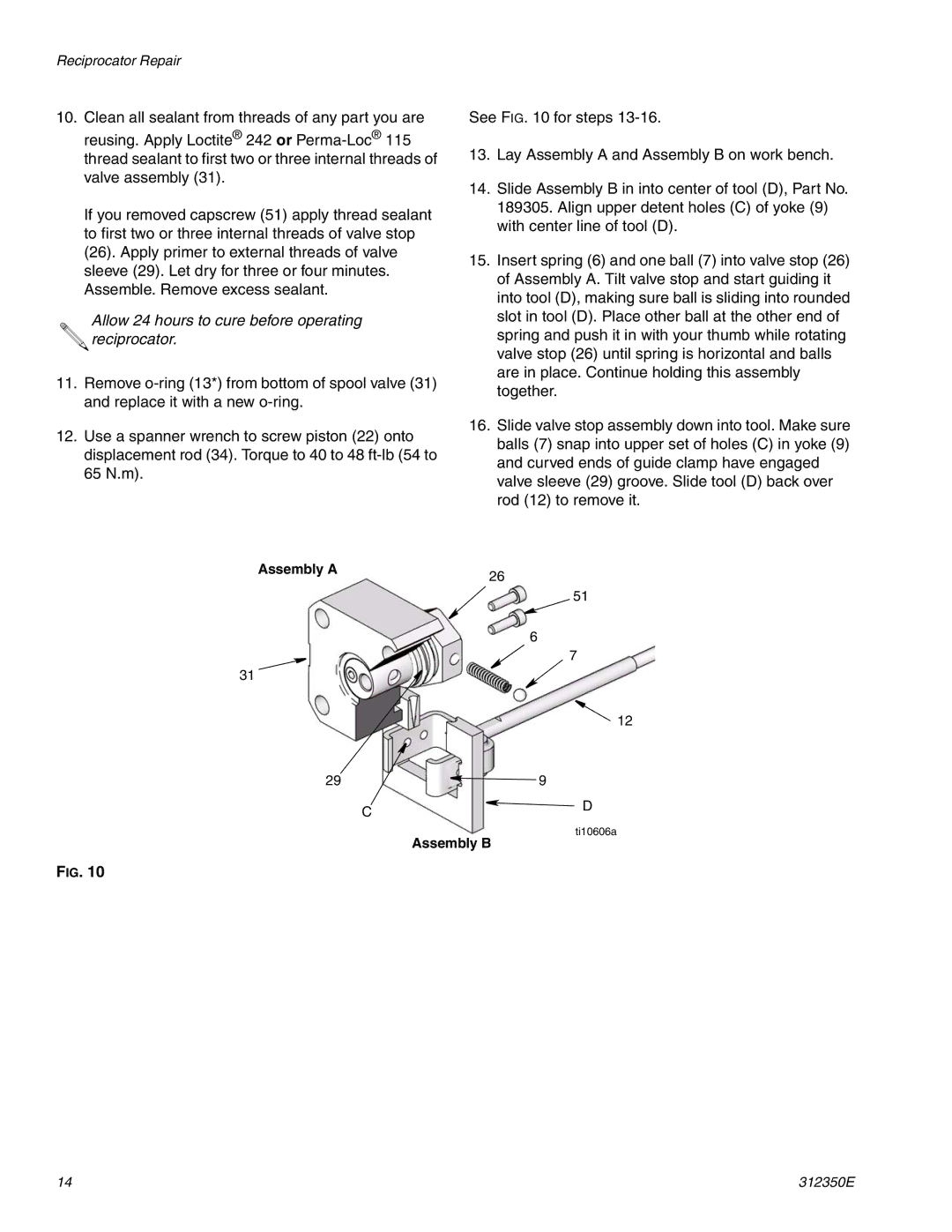 Hitachi 312350E important safety instructions Assembly a 