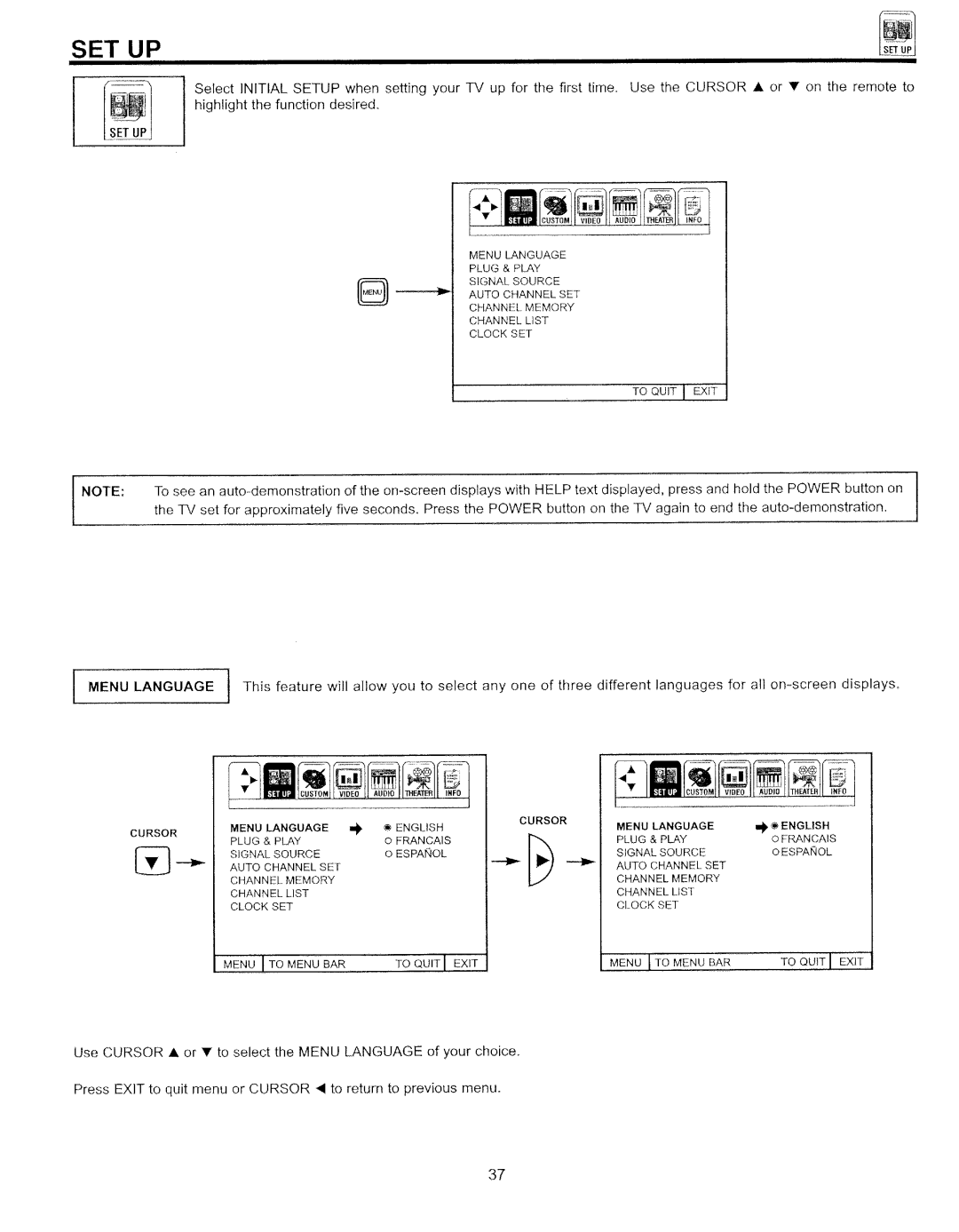 Hitachi 32CX39B manual 