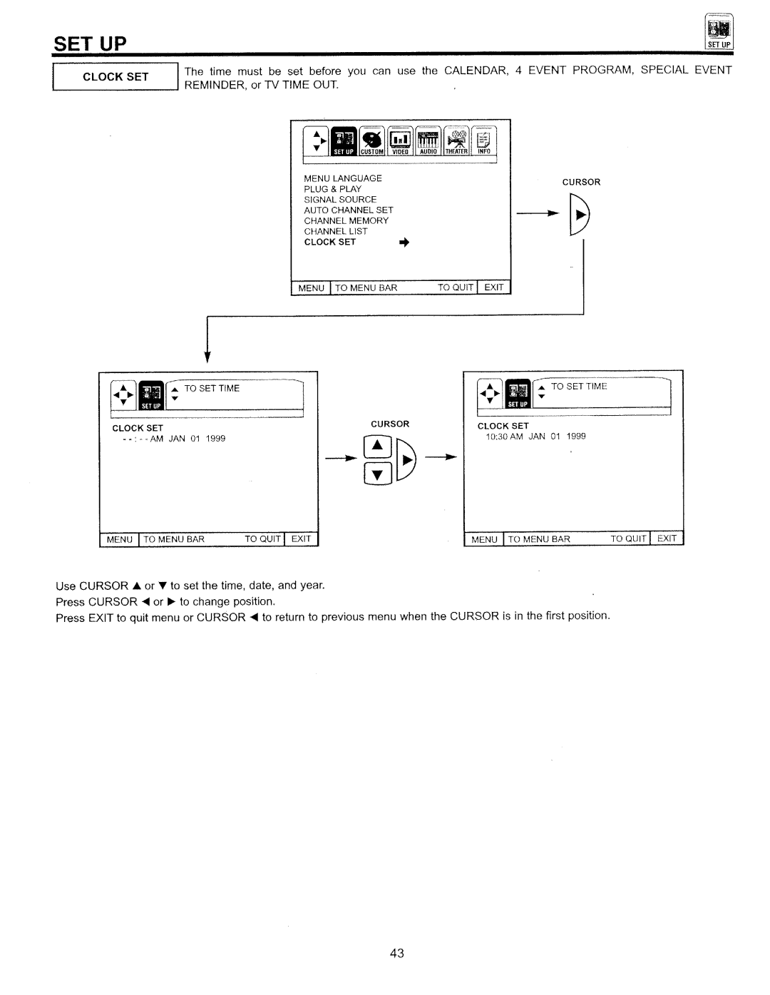 Hitachi 32CX39B manual 