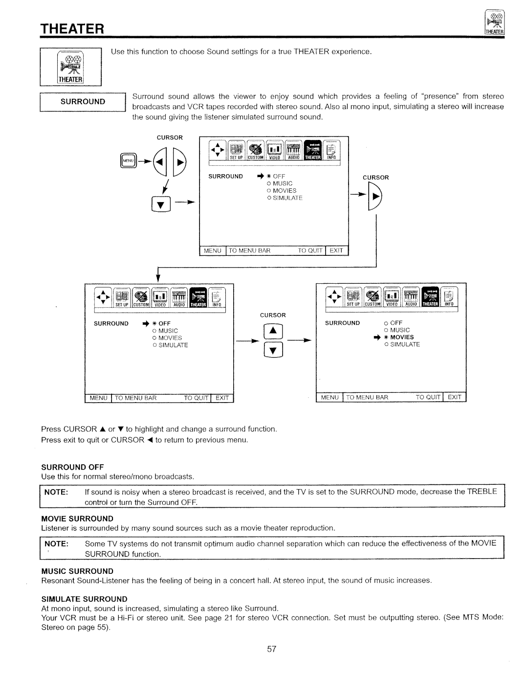 Hitachi 32CX39B manual 