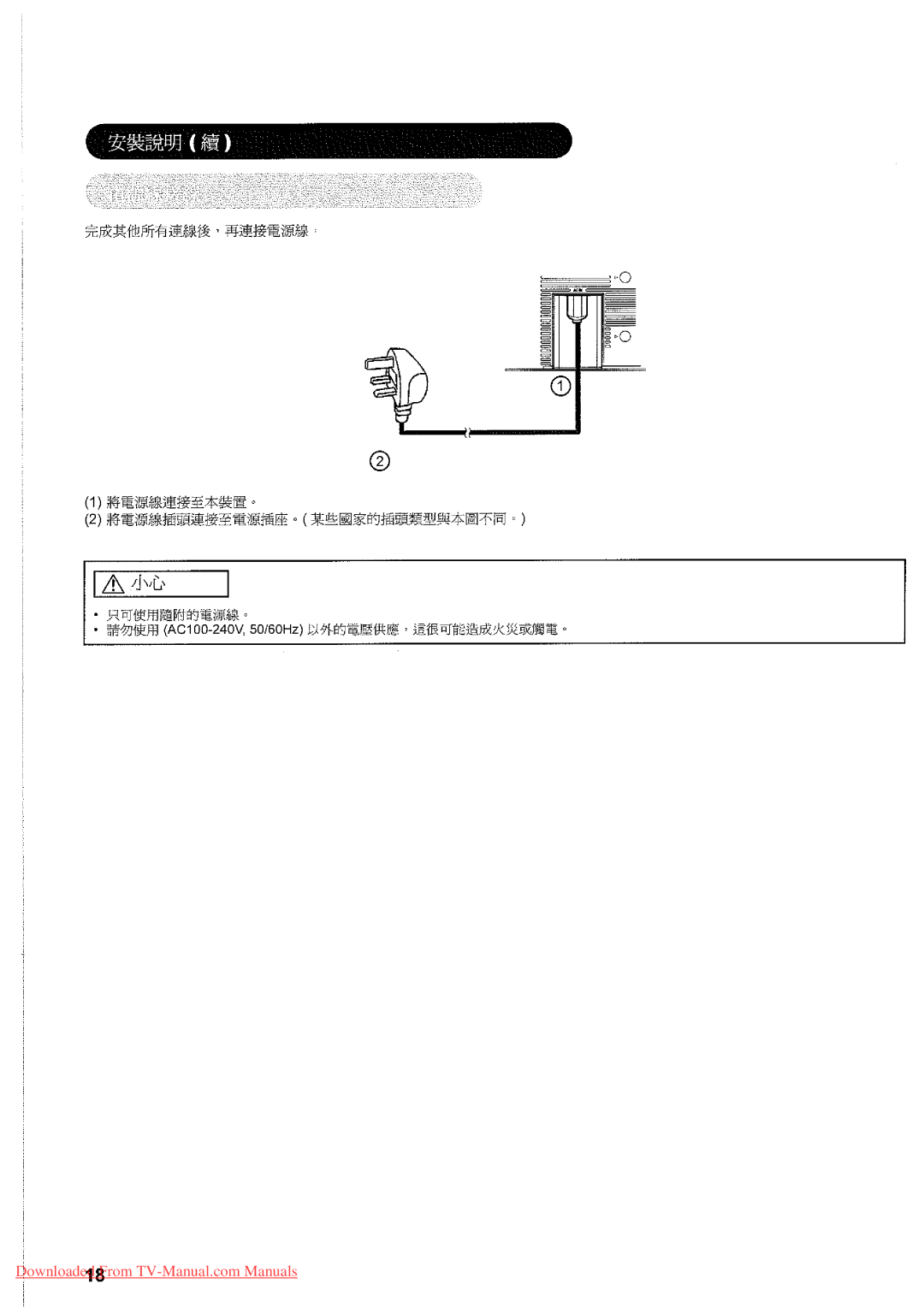 Hitachi 32LD7800TA manual 