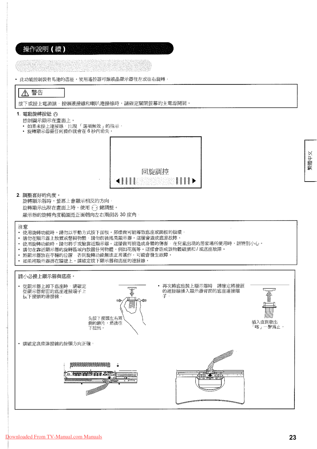 Hitachi 32LD7800TA manual 