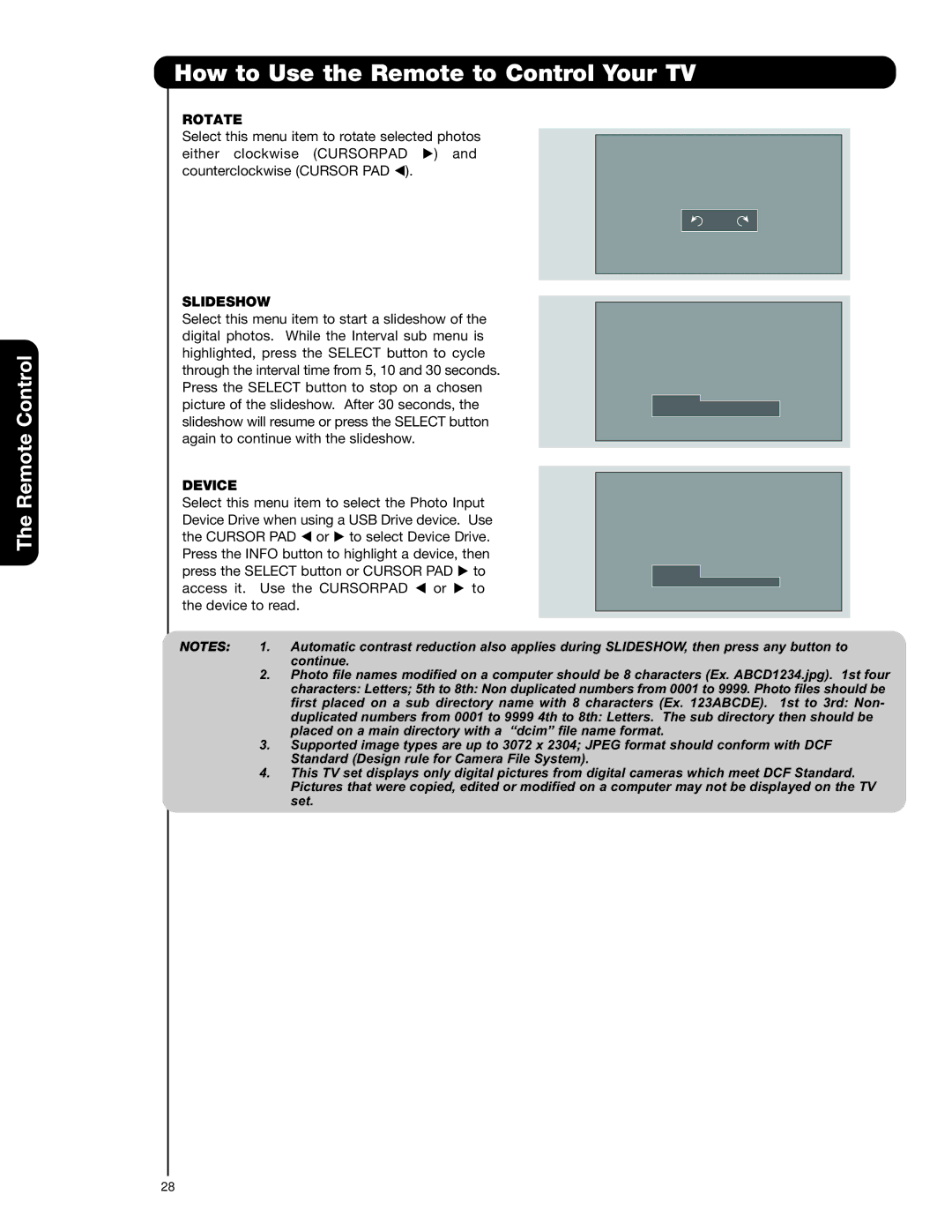 Hitachi 37HLX99 important safety instructions Rotate 