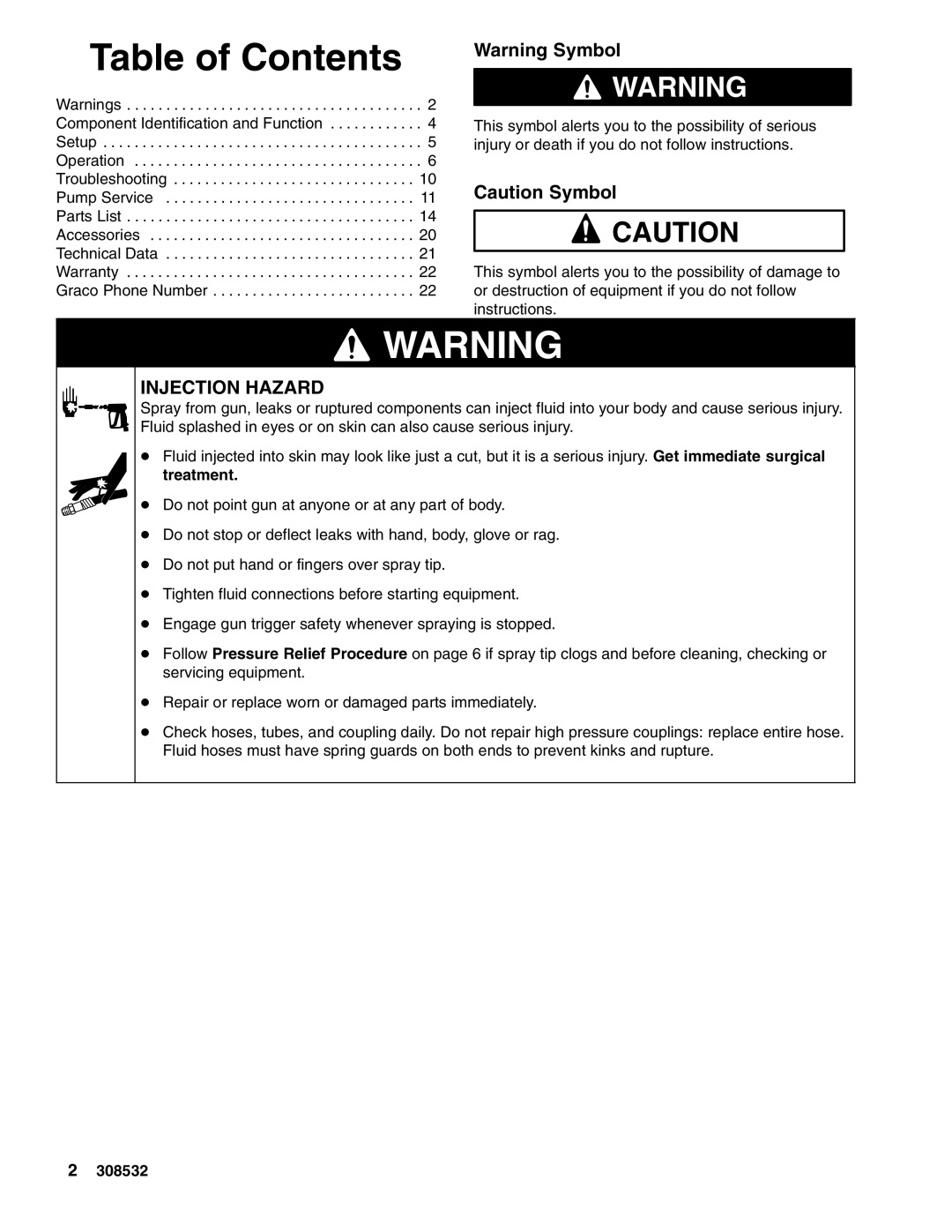 Hitachi 4043 important safety instructions Table of Contents 