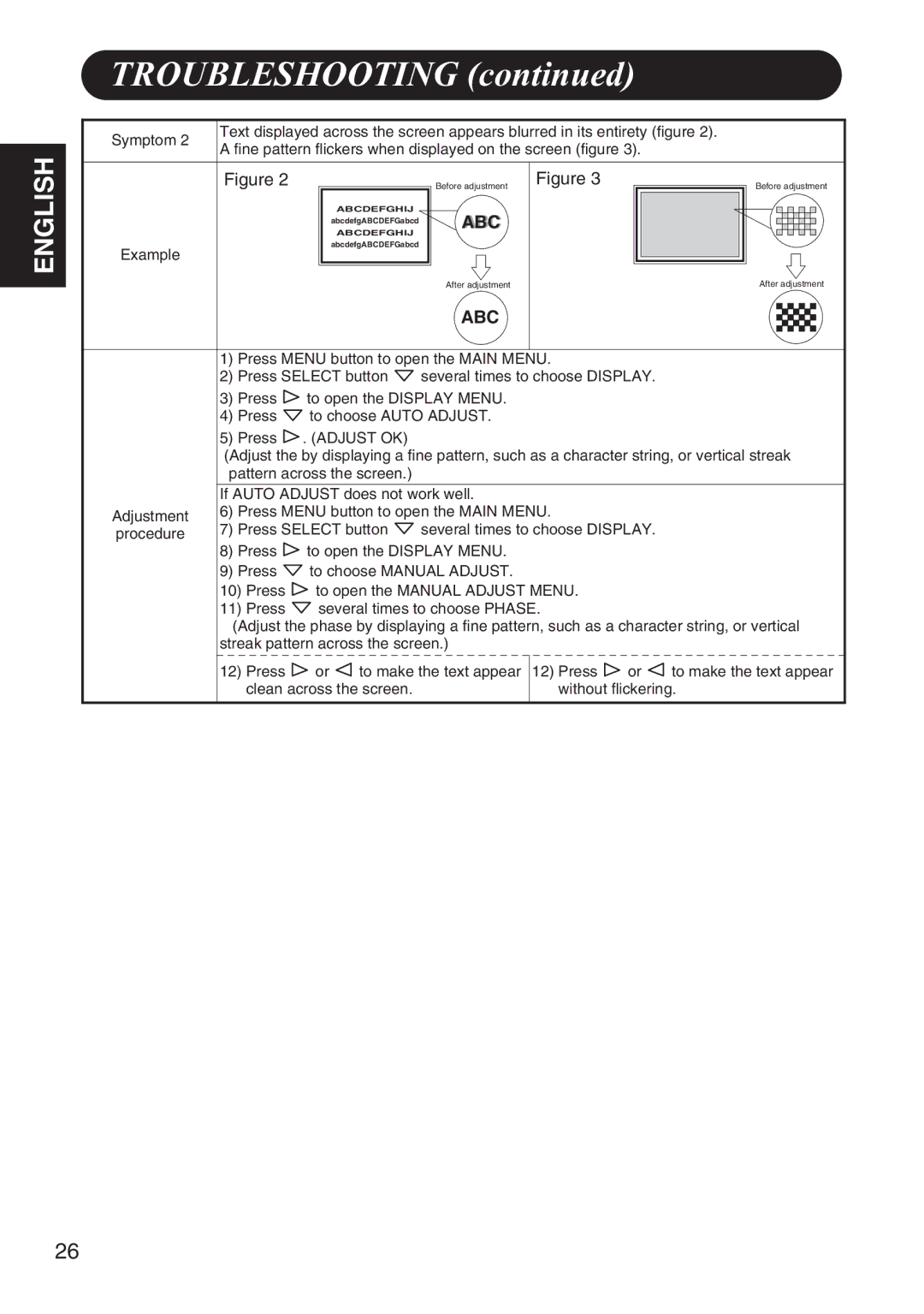 Hitachi 42HDW10 user manual Abc 