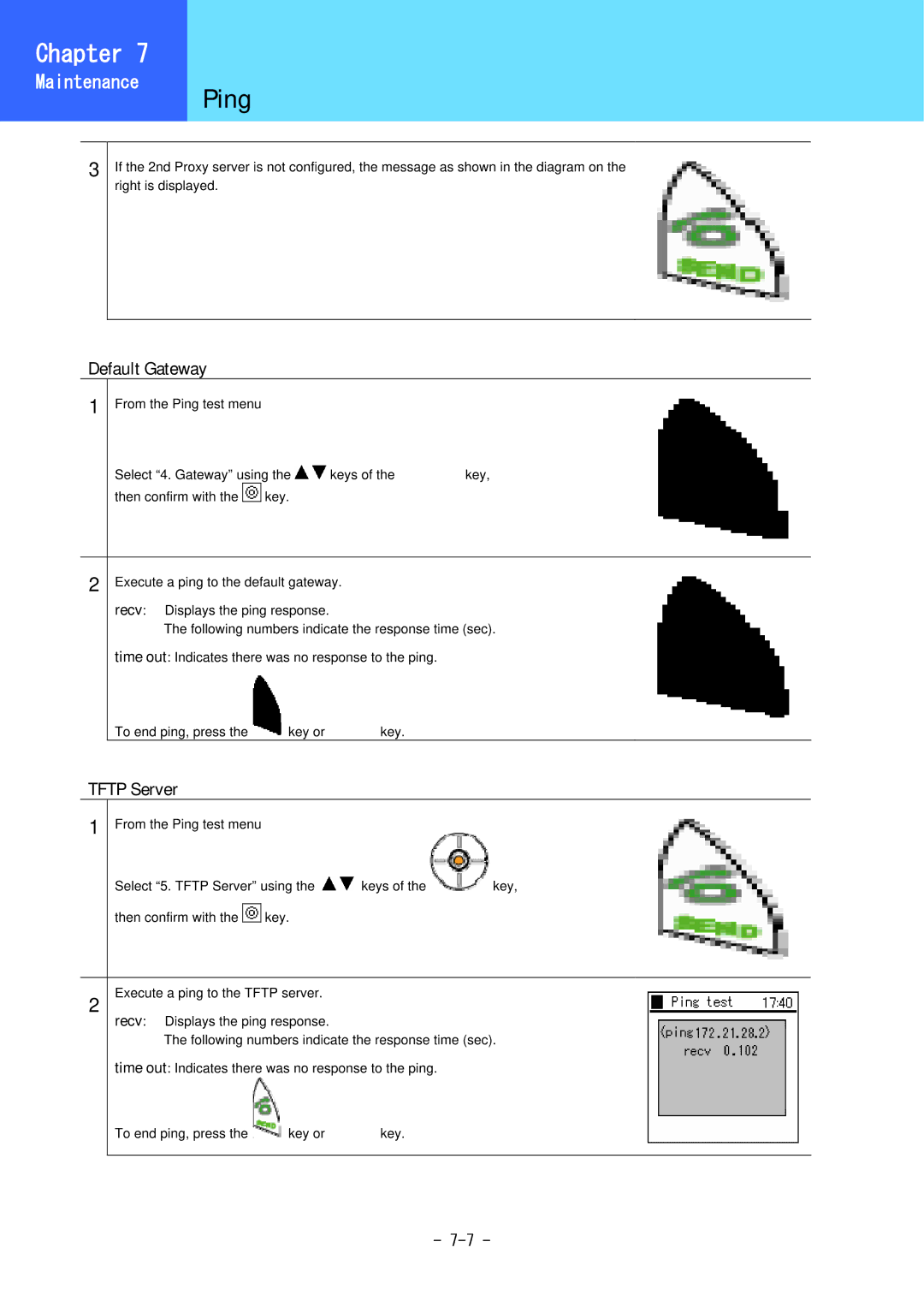 Hitachi 5000 user manual Default Gateway 