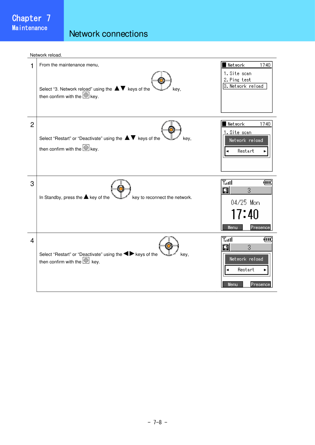 Hitachi 5000 user manual Network connections 