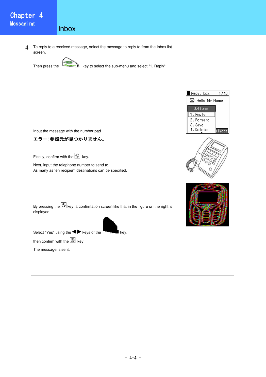 Hitachi 5000 user manual HowMessagingto Use Telephone Inbox 