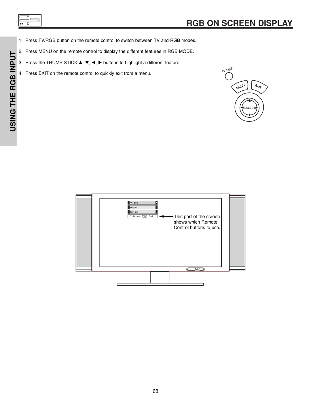 Hitachi 32HDT50, 50HDT50, 42HDT50 important safety instructions Tv/Rgb 