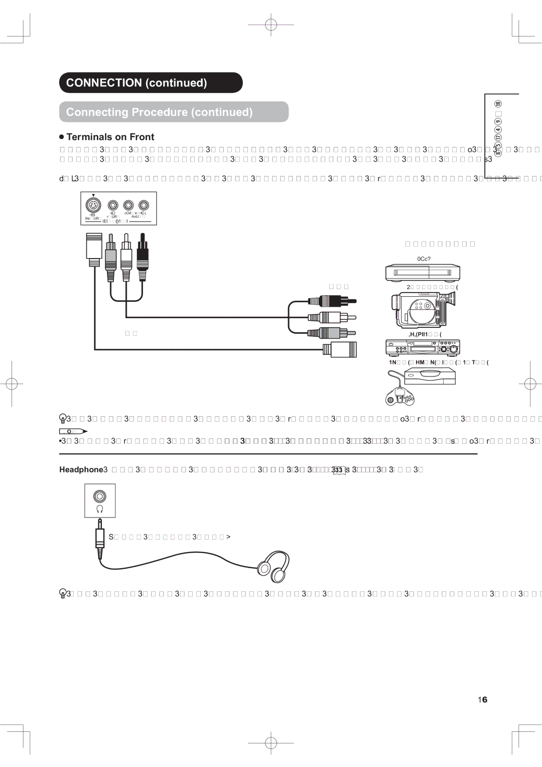 Hitachi 50PD9800TA manual 7HU LQDOVRQURQW, EdvlvDiwhuFrpsohwlqjWkhFrqqhfwlrqvRqWkhUhduSdqho 