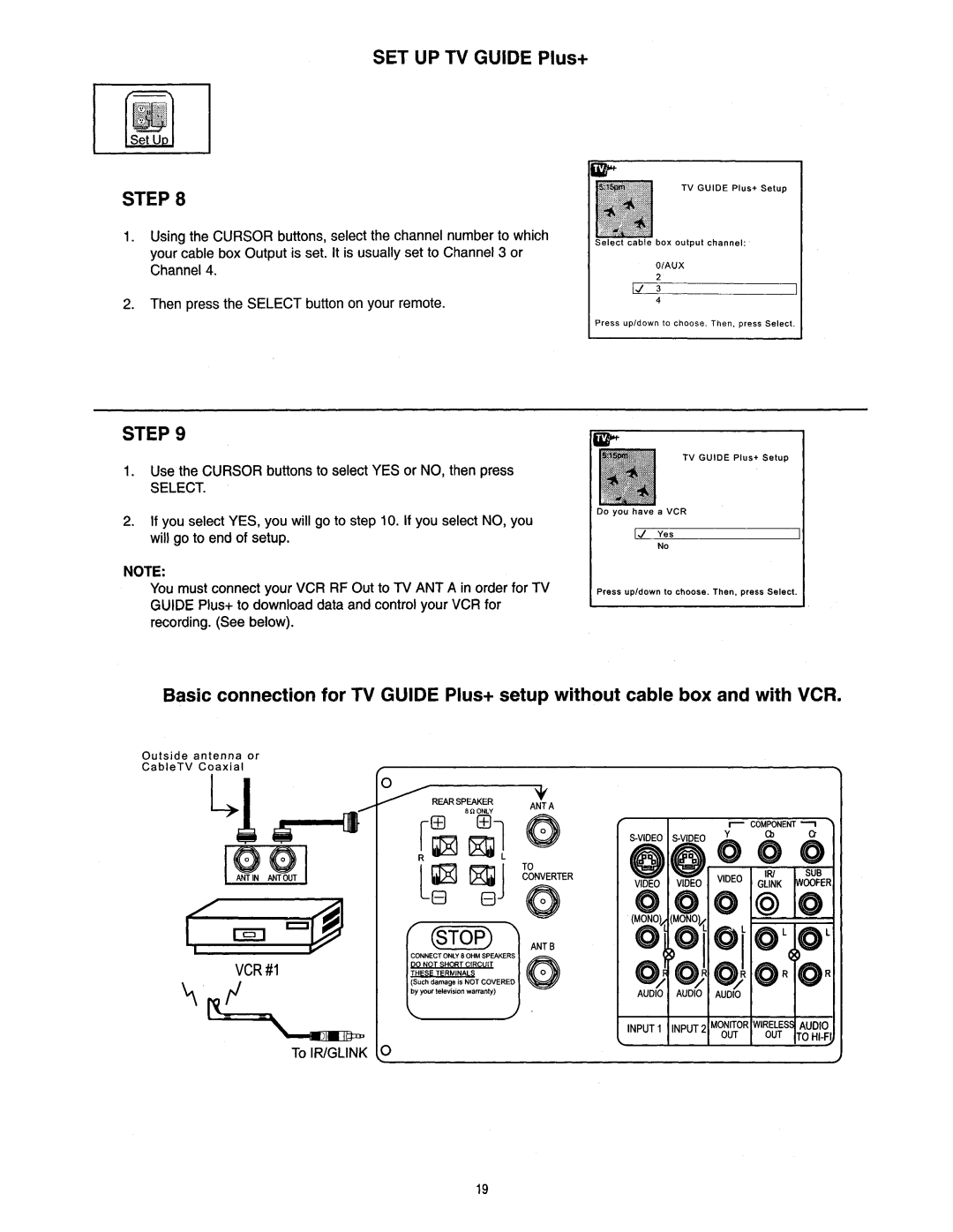 Hitachi 60SBX78B, 50SBX78B service manual Vcr #I 