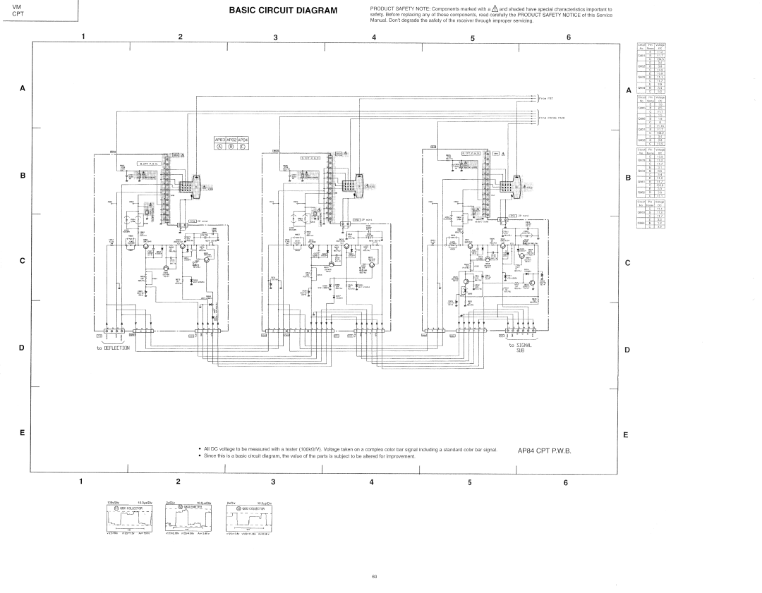 Hitachi 50SBX78B, 60SBX78B service manual 