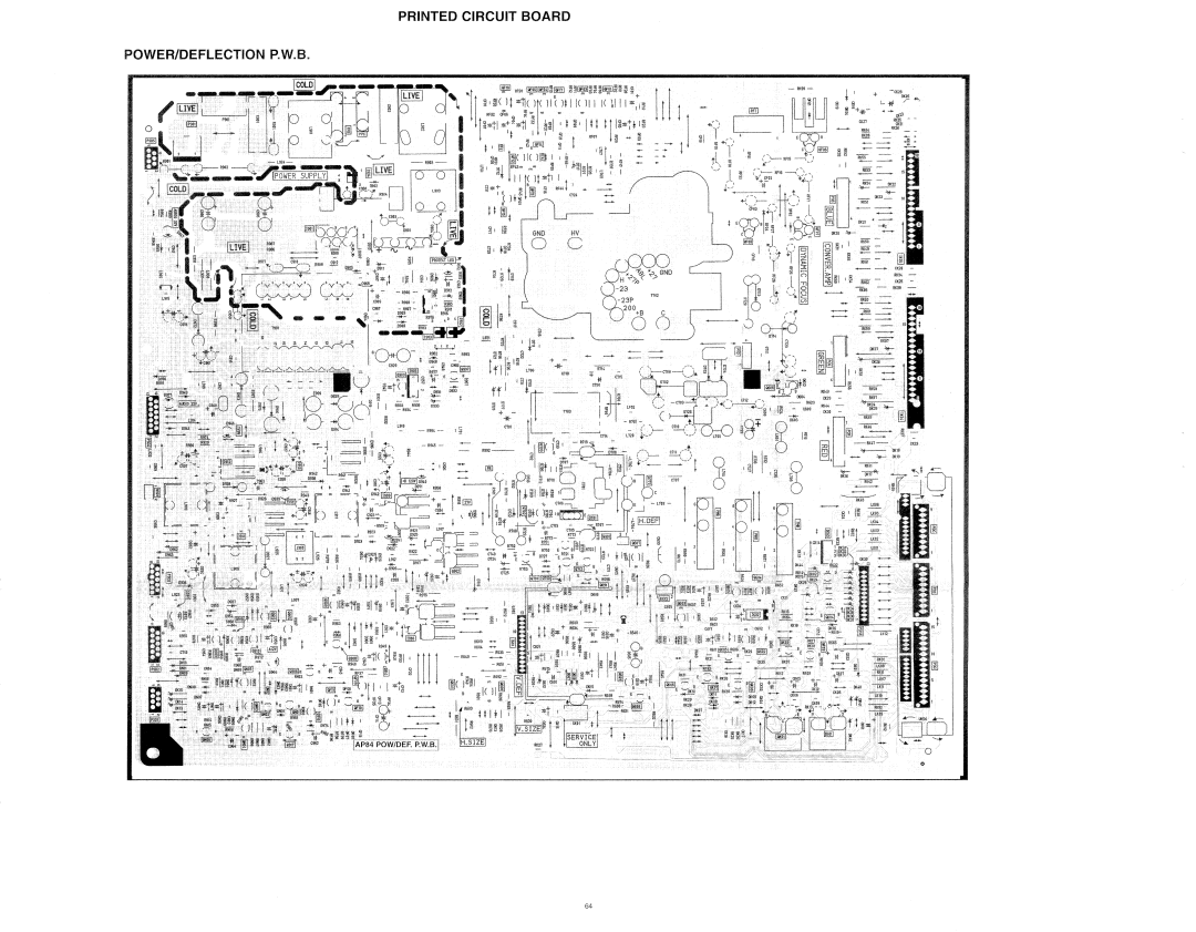 Hitachi 50SBX78B, 60SBX78B service manual 