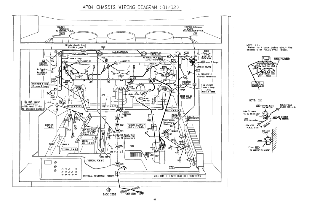 Hitachi 60SBX78B, 50SBX78B service manual 