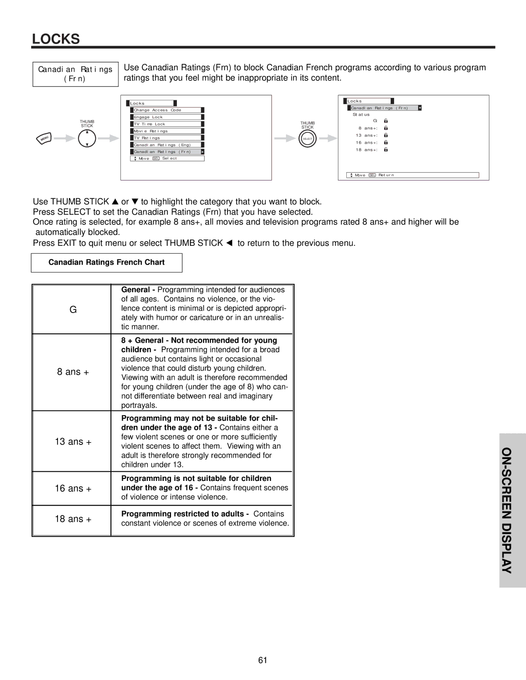 Hitachi 60v500, 50V500 important safety instructions Canadian Ratings, Frn 