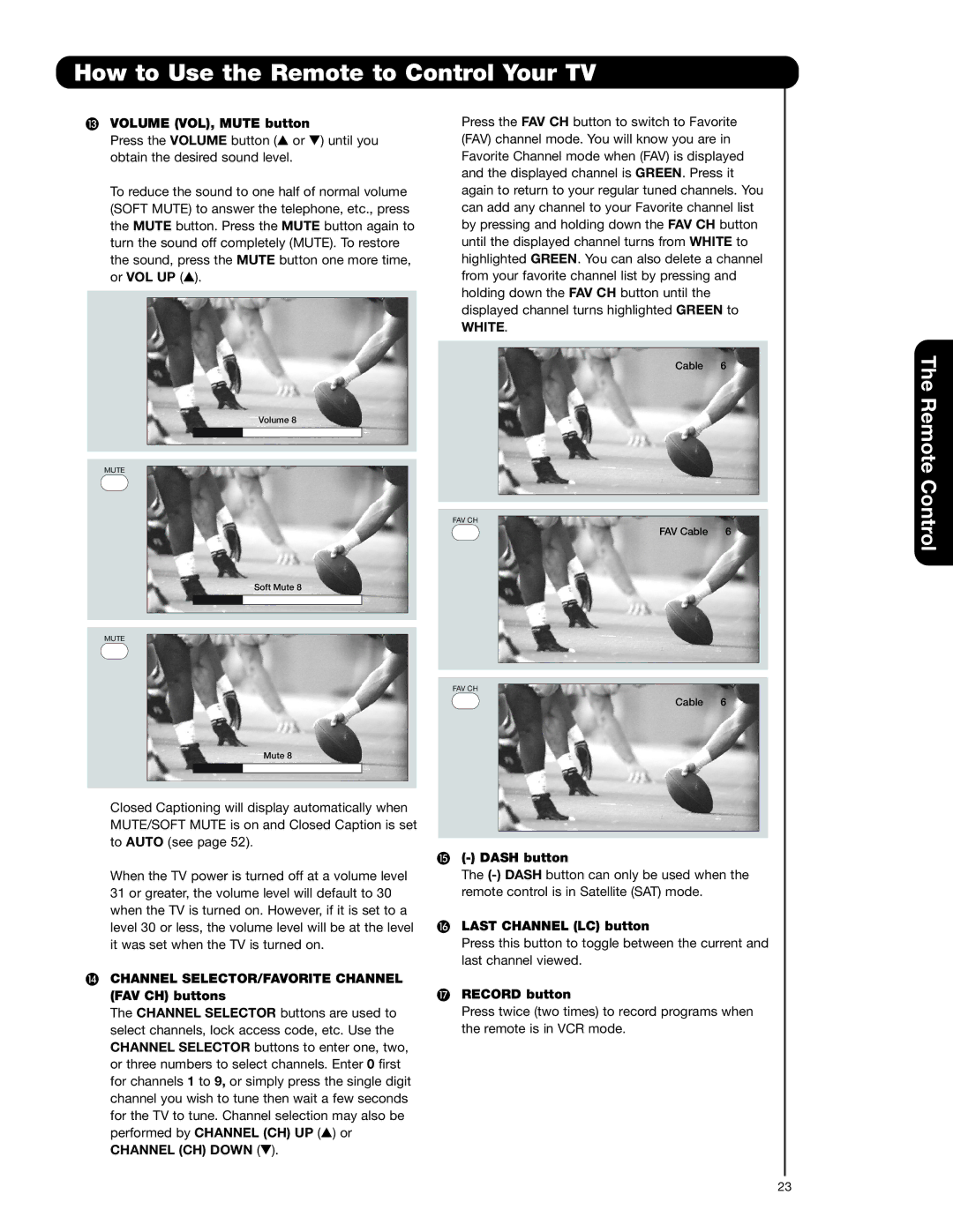 Hitachi 50VS69A 55VS69A important safety instructions First time use The Remote Control, White, Channel CH Down 