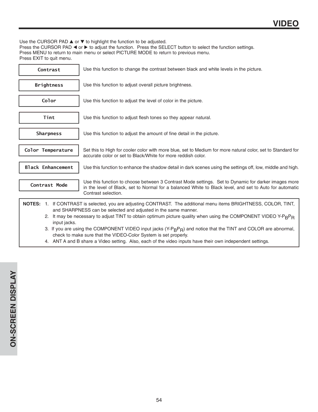 Hitachi 50VX915, 70VX915, 60VX915 important safety instructions Video 