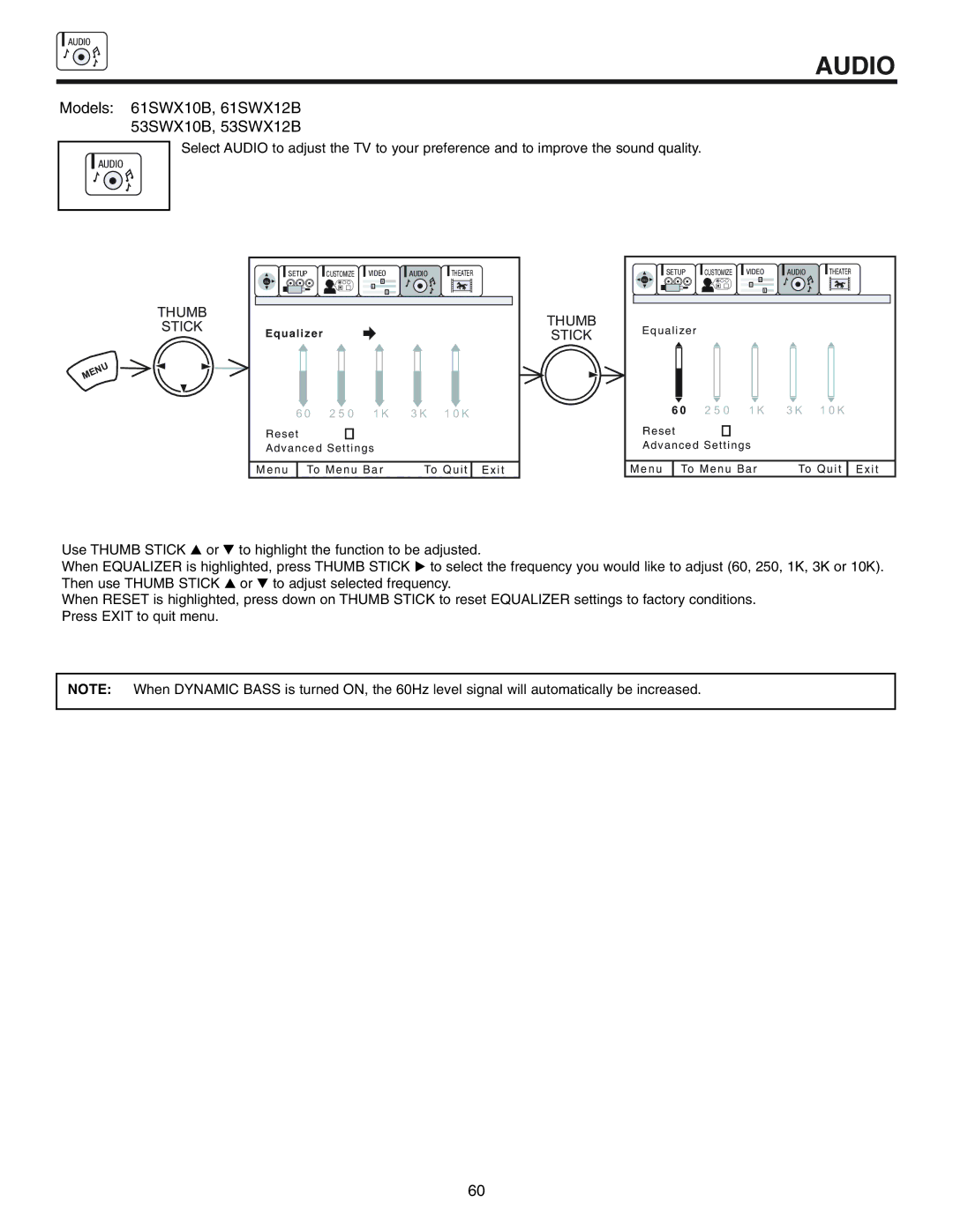 Hitachi 53UWX10BA, 61SWX10B, 61UWX10BA important safety instructions 2 5 0 1 K 1 0 K 