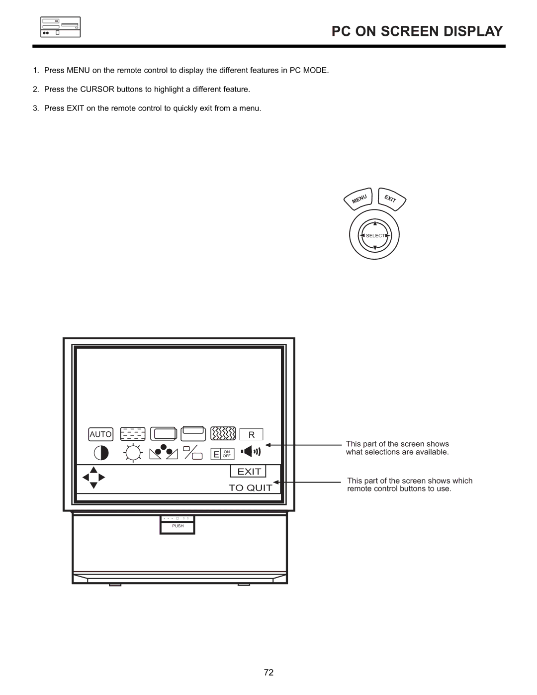 Hitachi 55DMX01WD specifications Auto 