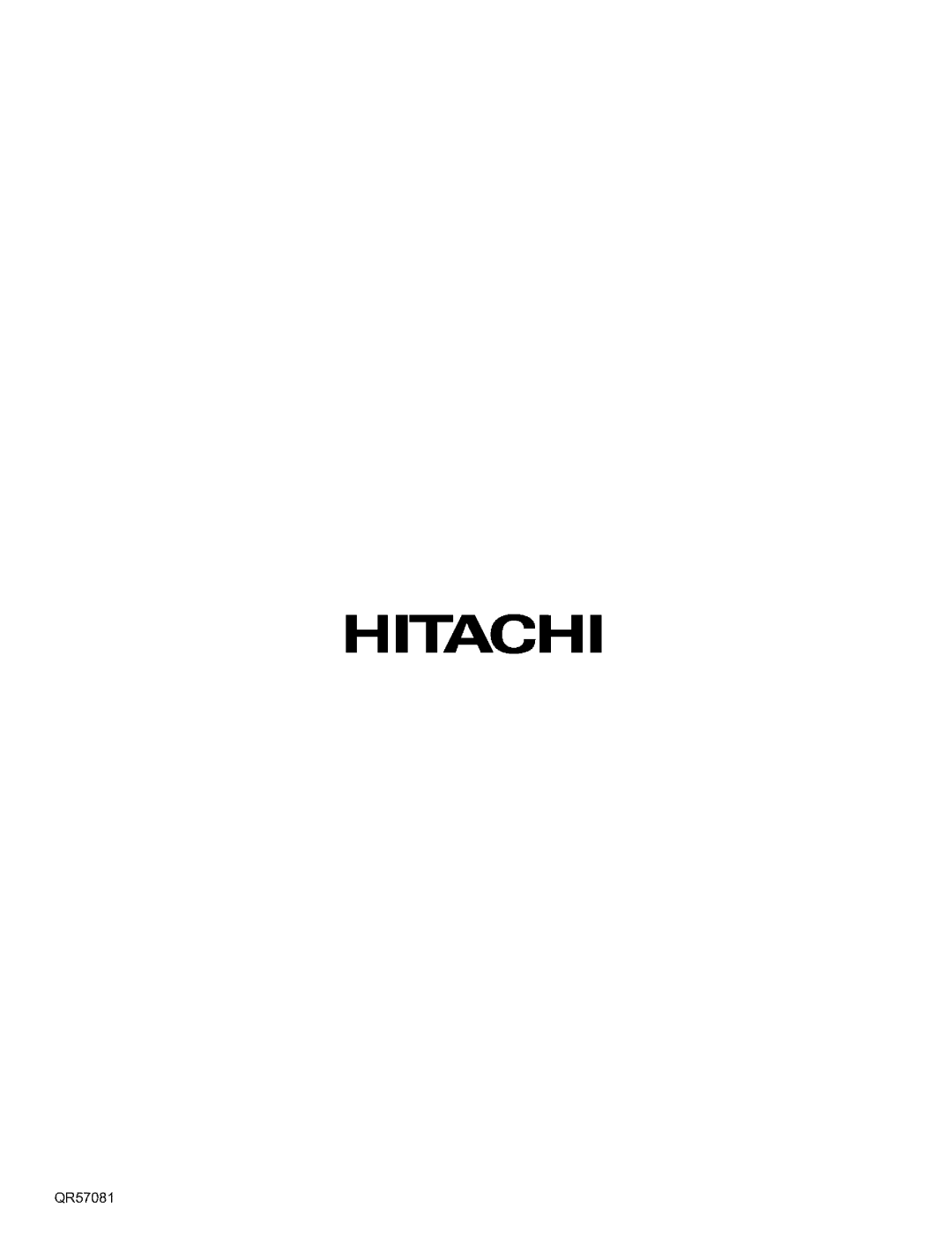 Hitachi 51S700, 57S700, 65S700 important safety instructions Hitachi 