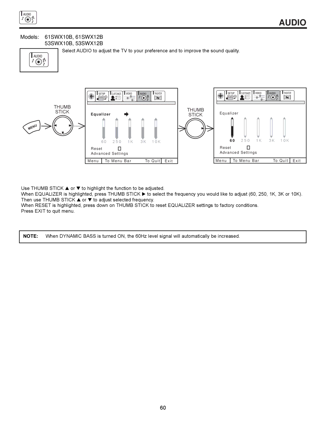 Hitachi 61UWX10B important safety instructions Thumb 