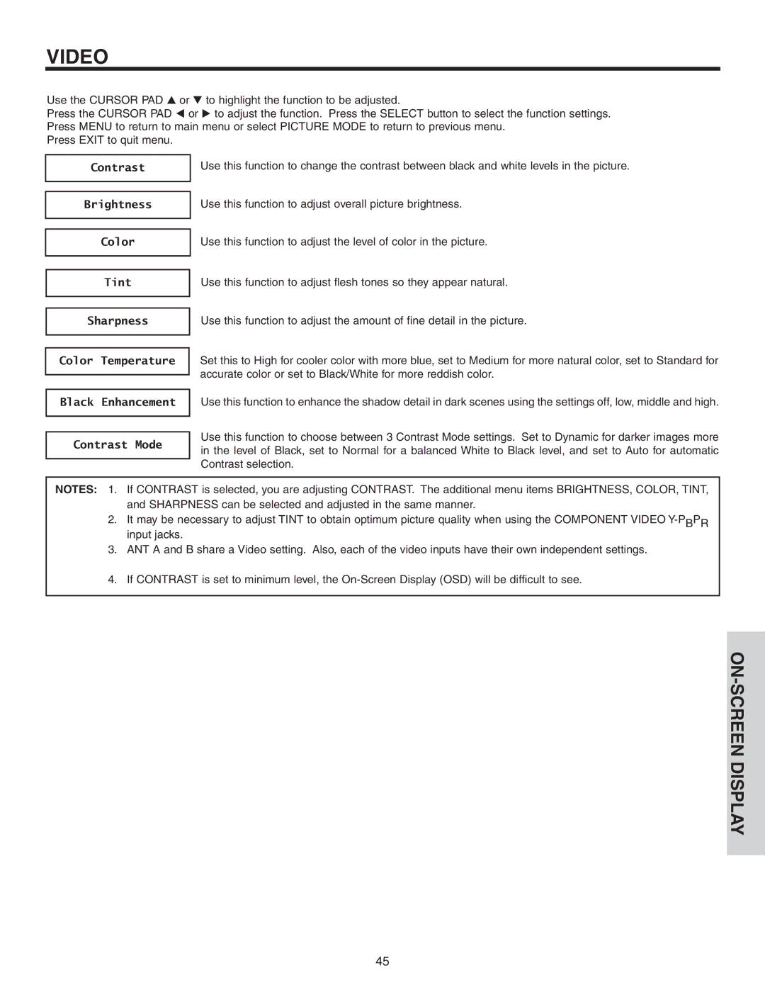 Hitachi 60VS810A, 70VS810 important safety instructions Video 