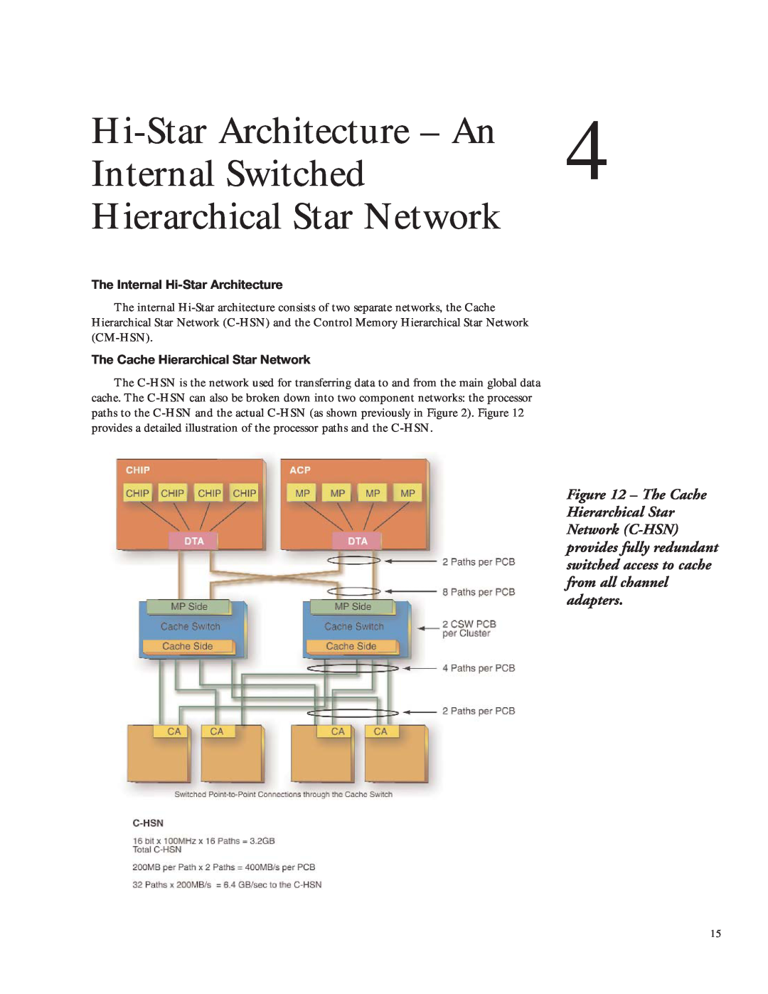 Hitachi 9960 Hi-StarArchitecture – An, Internal Switched, Hierarchical Star Network, The Internal Hi-StarArchitecture 