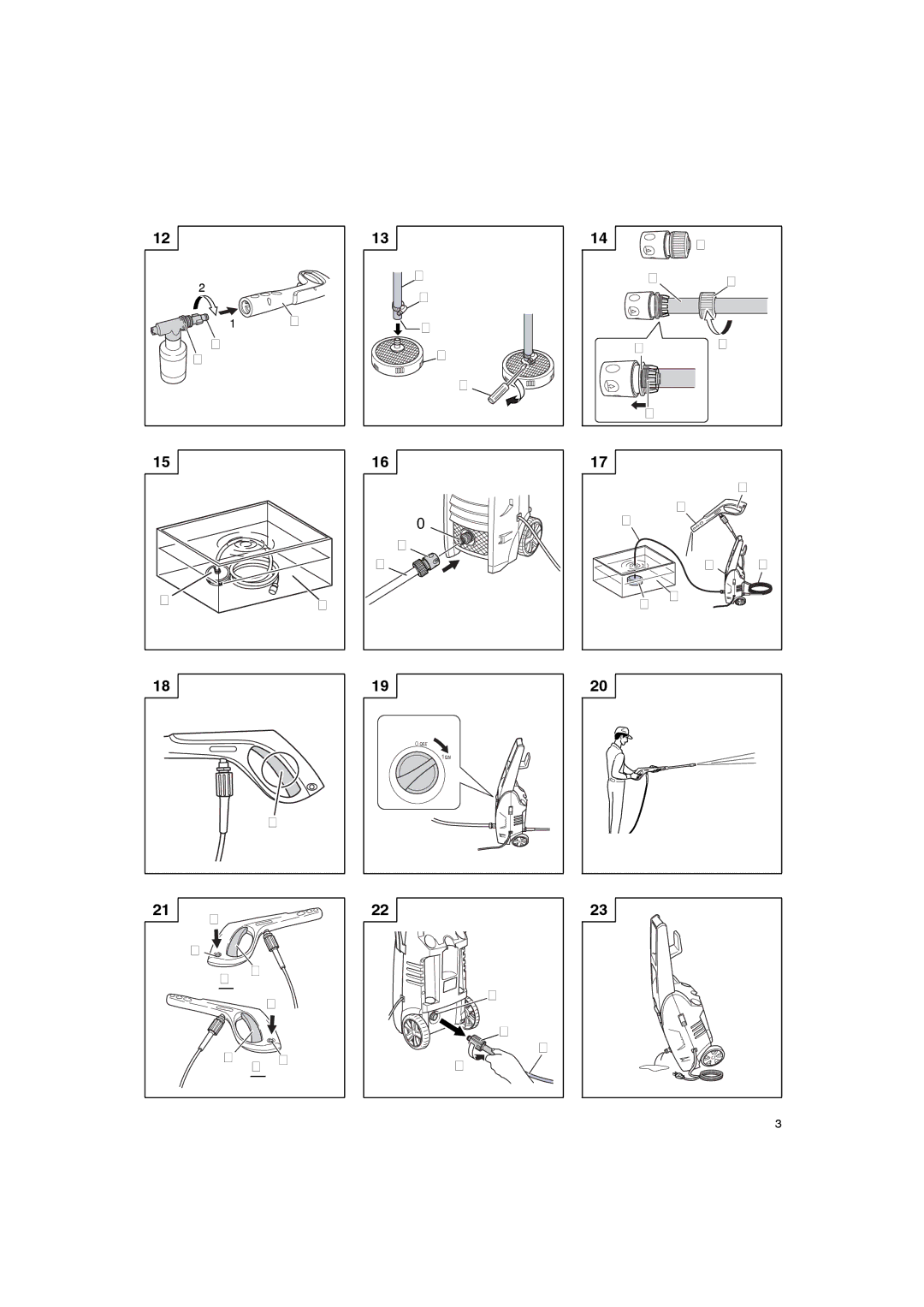 Hitachi AW 130 manual ¶ ¸ · ¹ 