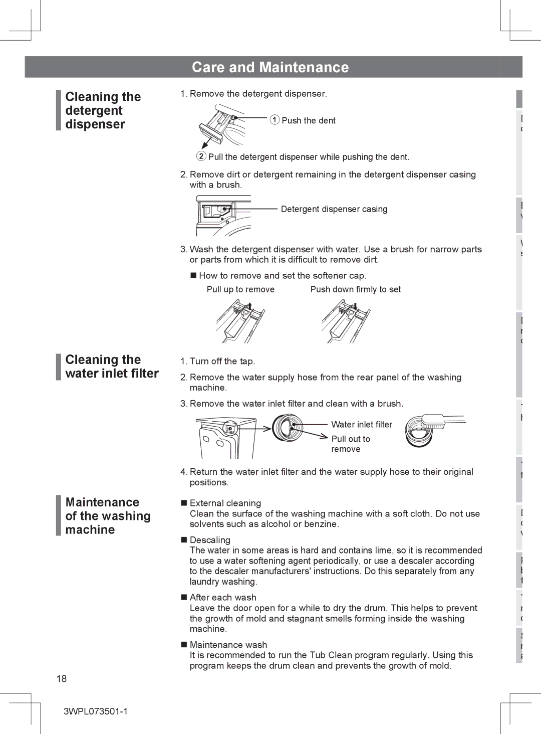 Hitachi BD-W80MV installation instructions Push down firmly to set 