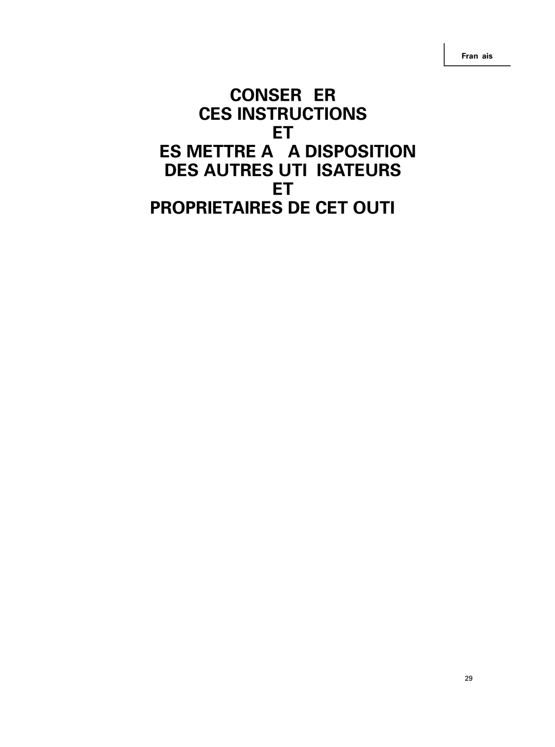 Hitachi C 10FCE instruction manual Français 