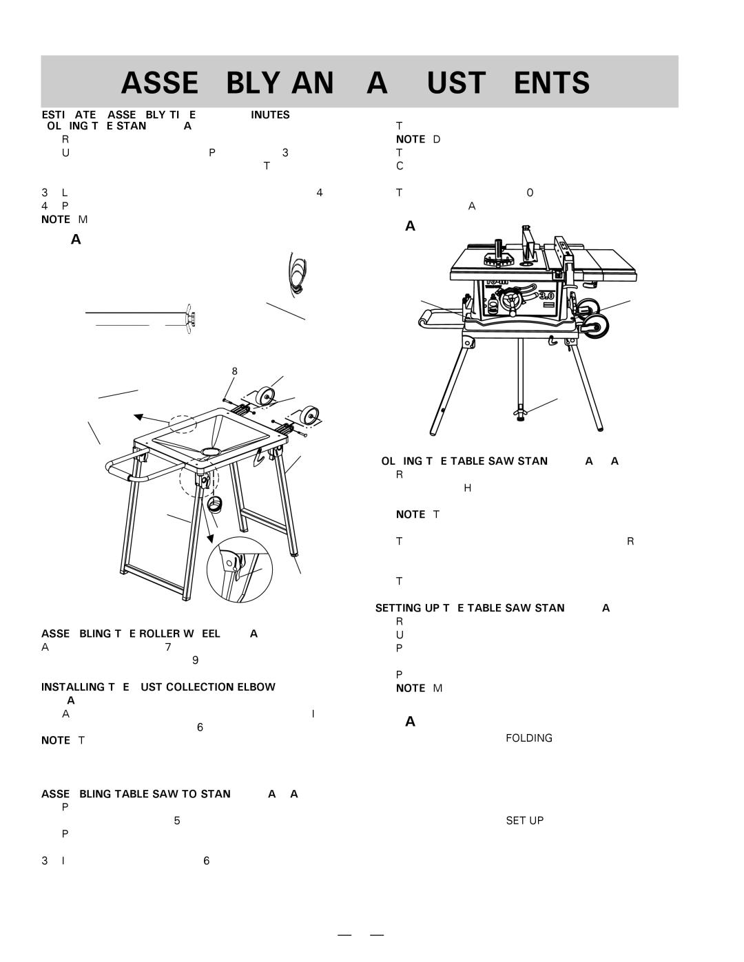 Hitachi C 10FR instruction manual Assembly and Adjustments 