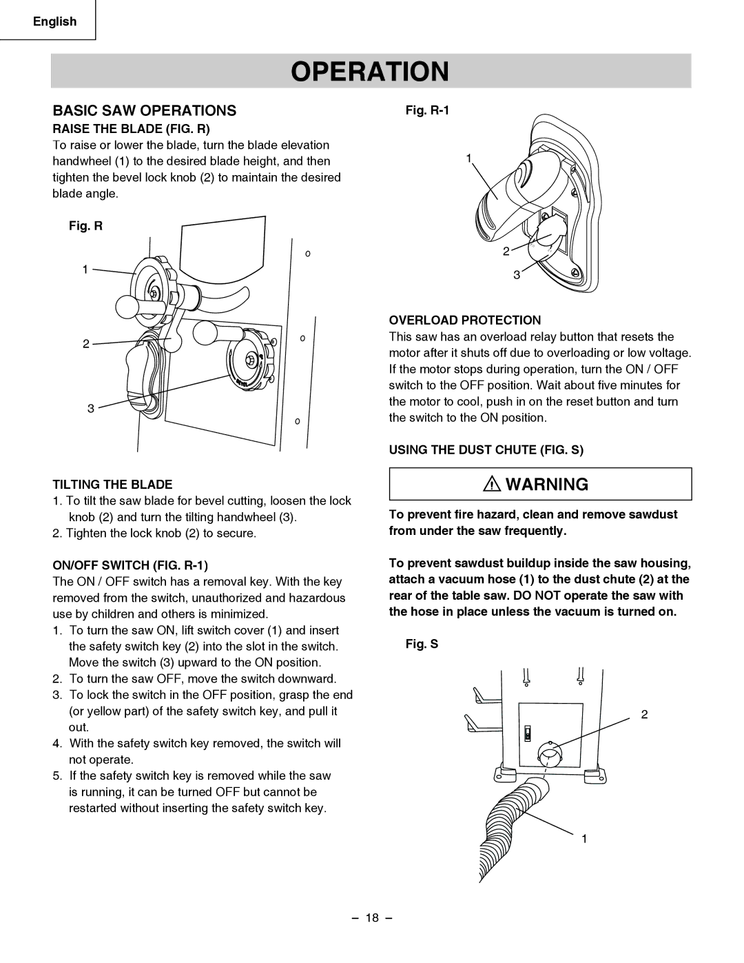 Hitachi C 10LA instruction manual Basic SAW Operations 