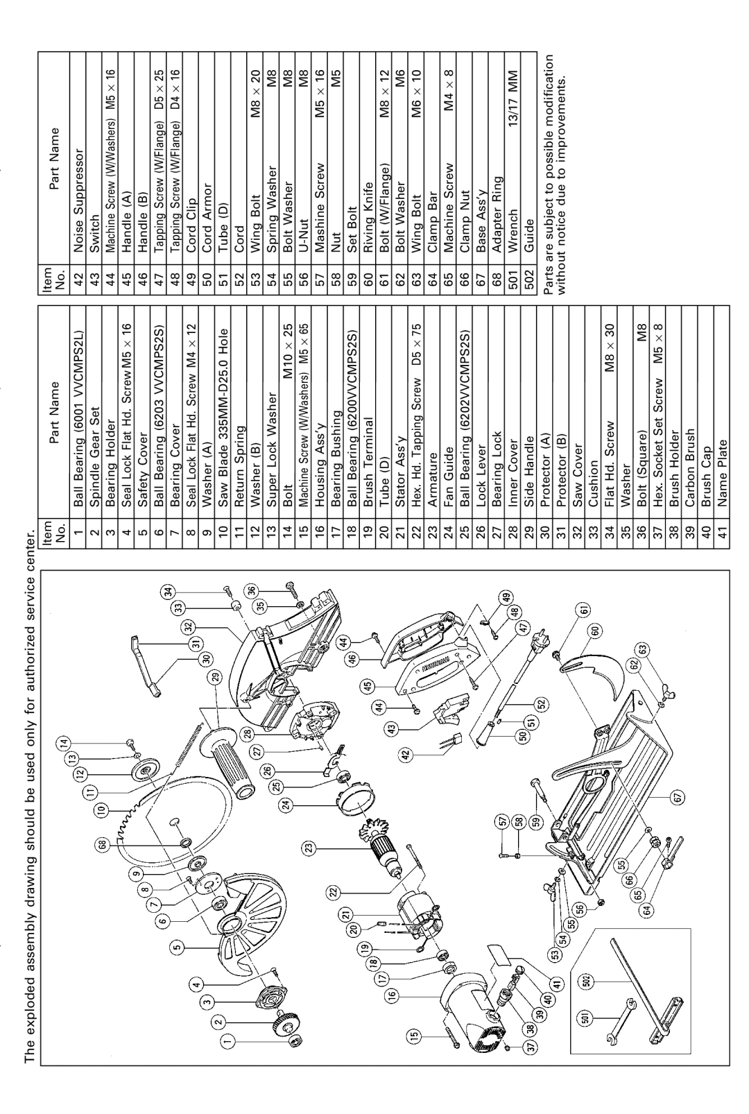 Hitachi C 13U manual Switch 