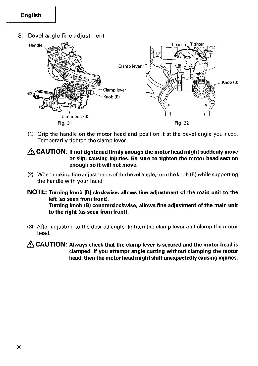 Hitachi c12rsh, c12lsh manual 