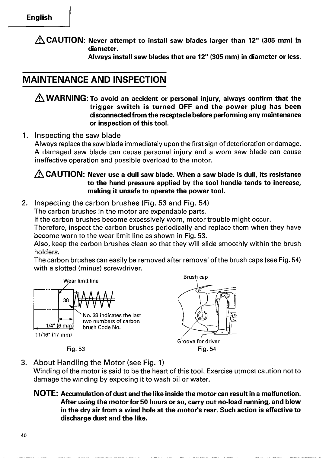 Hitachi c12rsh, c12lsh manual 