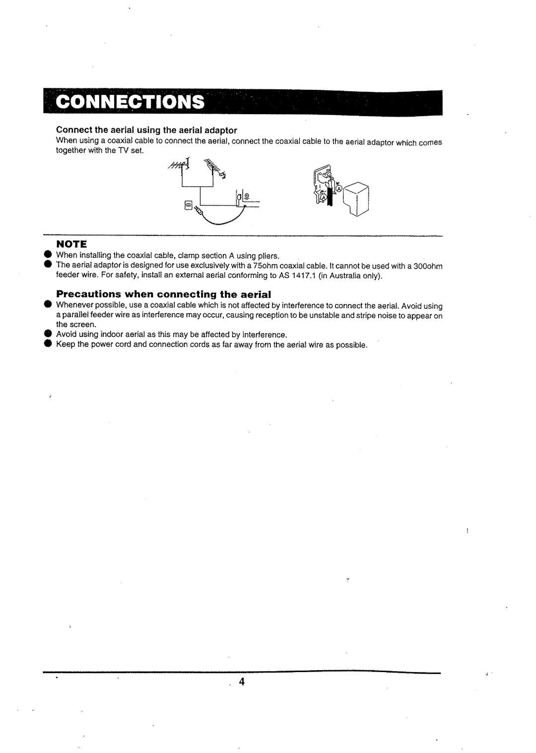 Hitachi C2159FS, C2059FS, C1459FN, C2057FN manual 