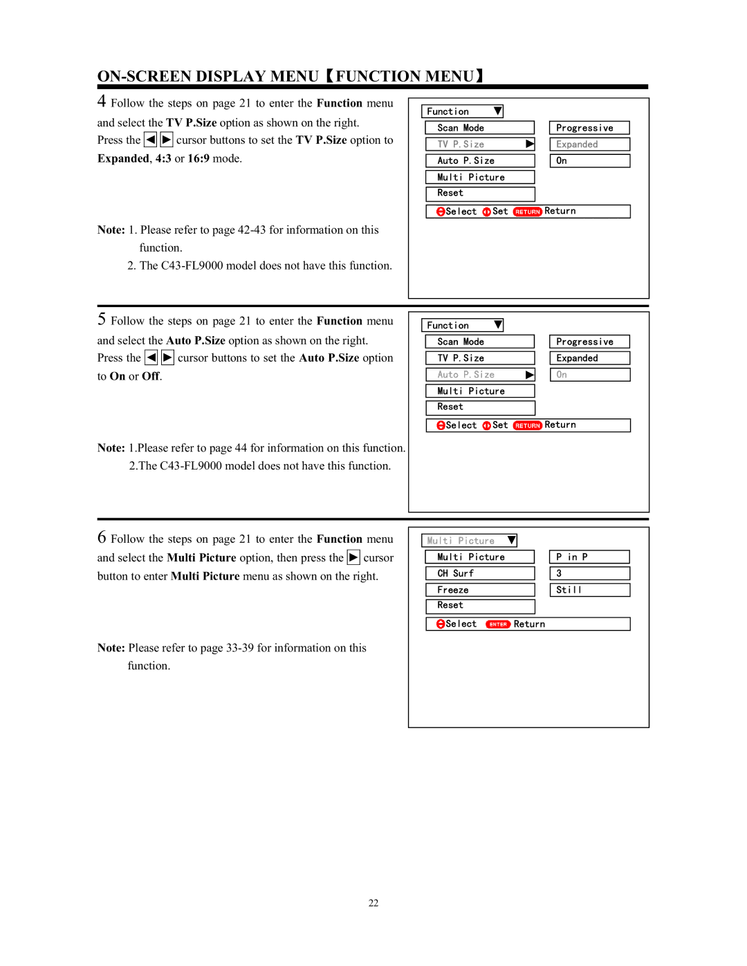 Hitachi C52-WD9000, C43-FL9000 instruction manual Sdqghg 