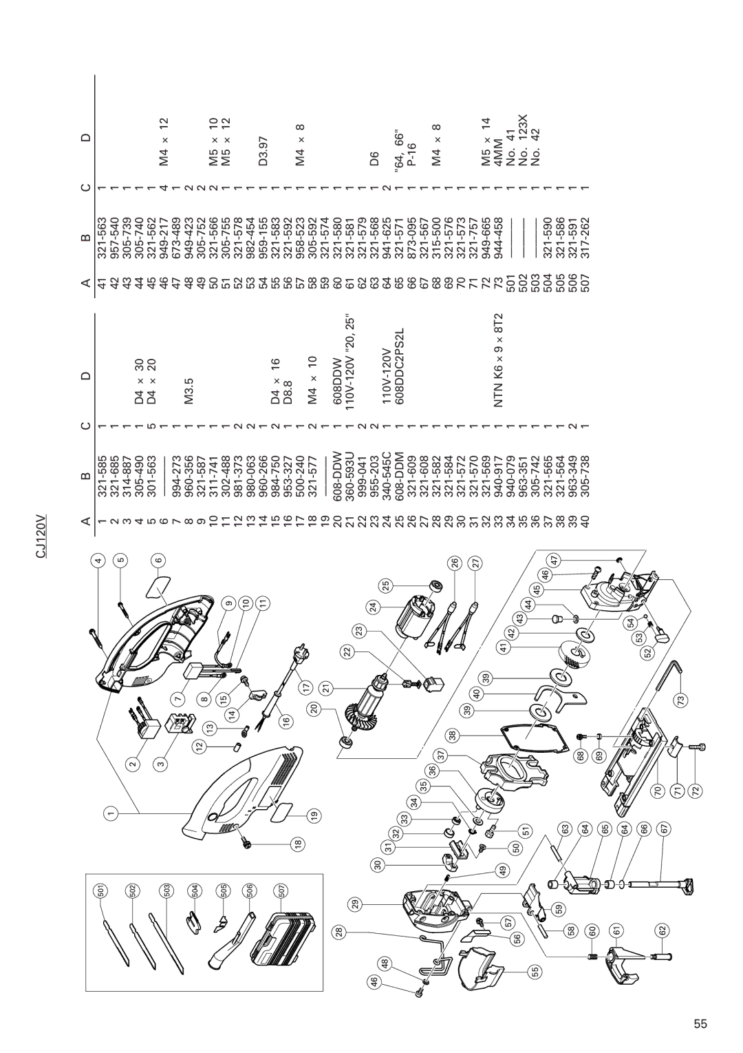 Hitachi CJ120VA instruction manual 608DDC2PS2L 