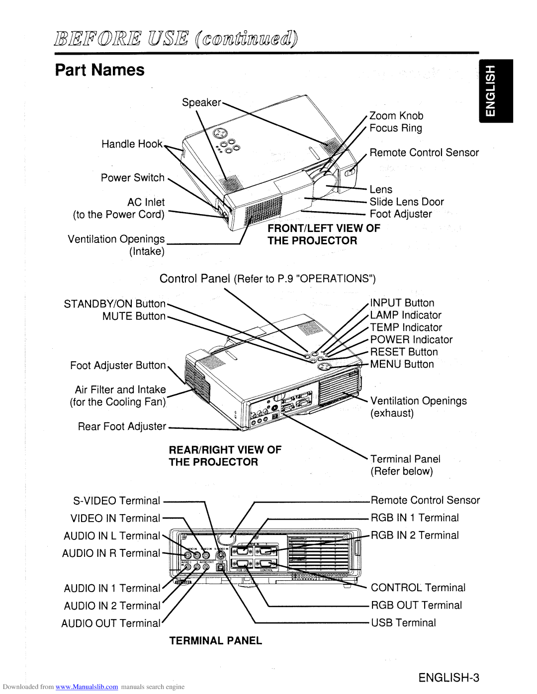 Hitachi CP-S310W manual 