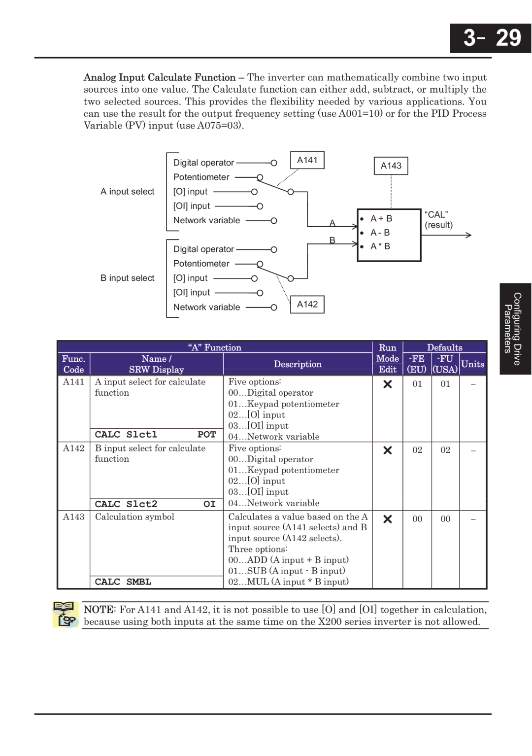 Hitachi CP-X200 instruction manual Calc Slct1, Pot, Calc Slct2, Calc Smbl 