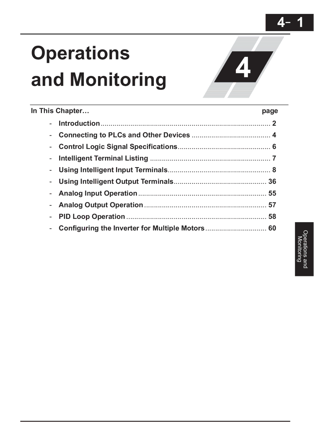 Hitachi CP-X200 instruction manual Operations Monitoring 