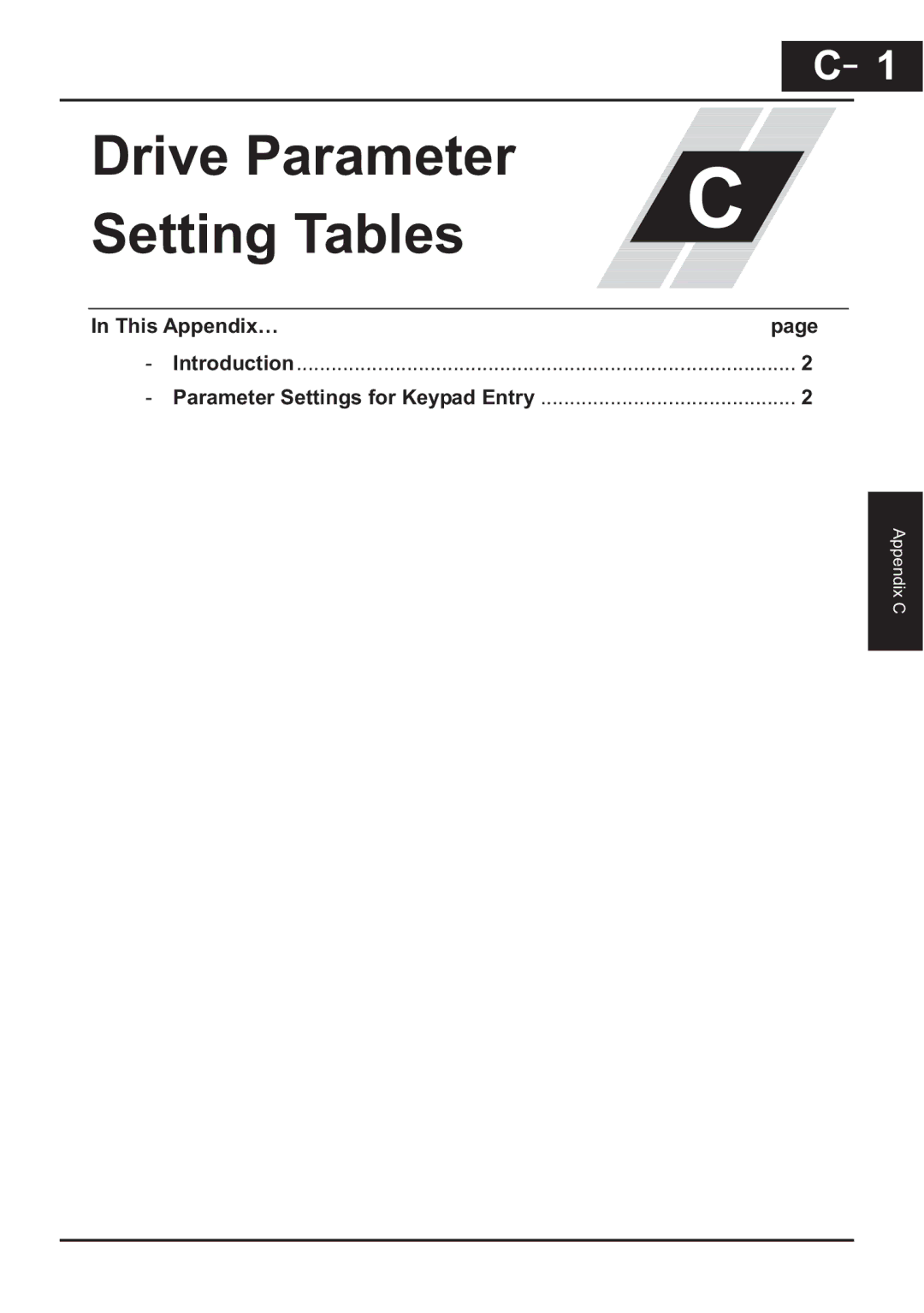 Hitachi CP-X200 instruction manual Drive Parameter Setting Tables 