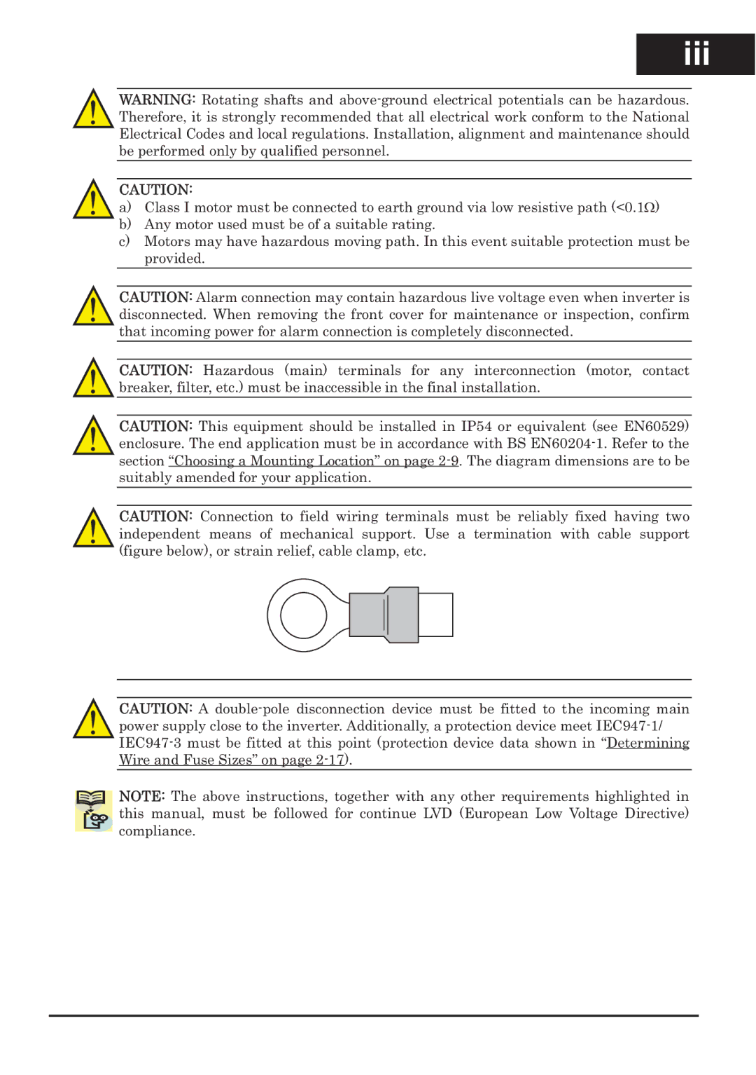 Hitachi CP-X200 instruction manual Iii 